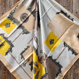 Rodeo Drive Yellow & Cream Wild Rag