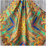 Rodeo Drive Multi Color Paisley Wild Rag