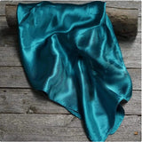 Rodeo Drive Solid Teal Wild Rag