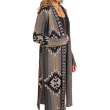 Rock & Roll Women's Aztec Cardigan Duster