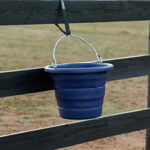 Blue Collapsable Bucket 