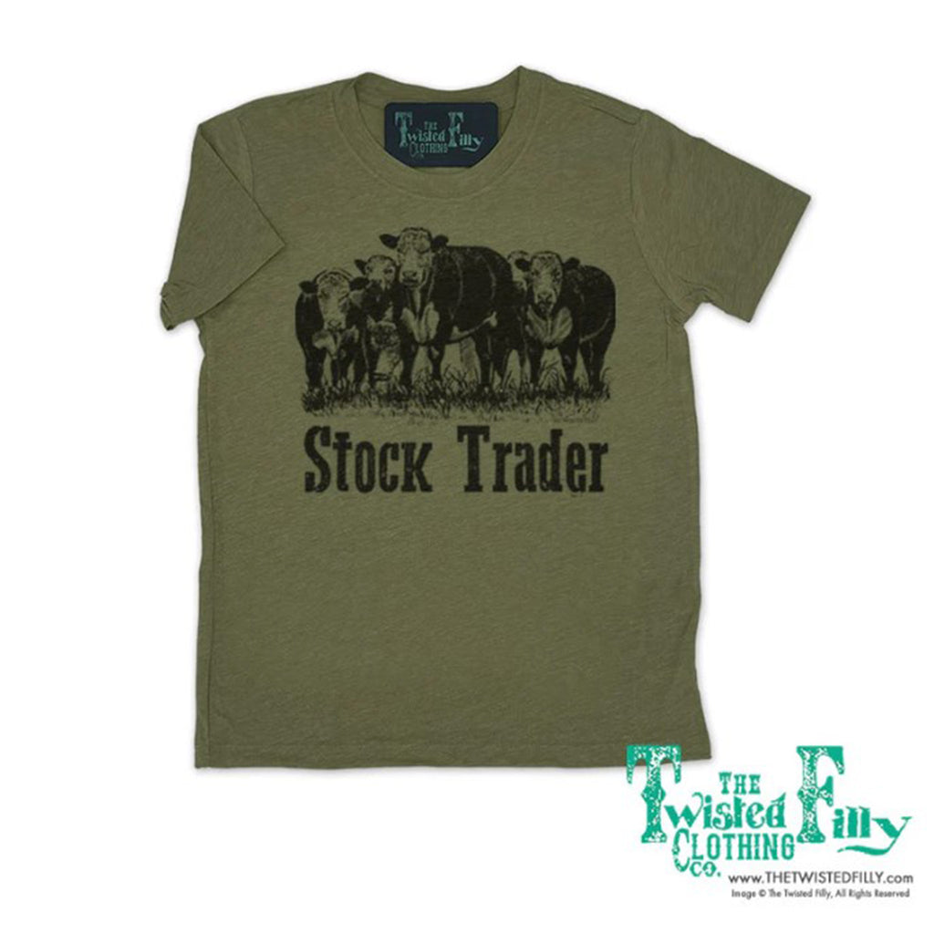 Twisted Filly Toddler Stock Trader Olive