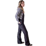 Cowgirl Tuff Black Bib Overalls