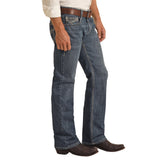 Rock & Roll Men's Pistol Straight Bootcut Jeans