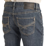 Rock & Roll Men's Pistol Straight Bootcut Jeans