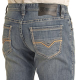 Rock & Roll Men's Med Wash Revolver Jeans