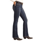 Rock & Roll Women's Dark Wash Riding Jean