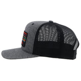 Hooey Horizon Grey & Black Serape Cap