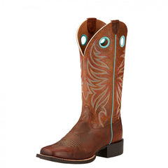 Ariat Women's Square Toe Round-Up Ryder – Western Edge, Ltd.