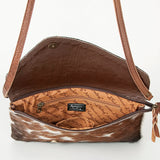 American Darling Cowhide Tooled Clutch/Crossbody