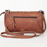 American Darling Cowhide Tooled Clutch/Crossbody