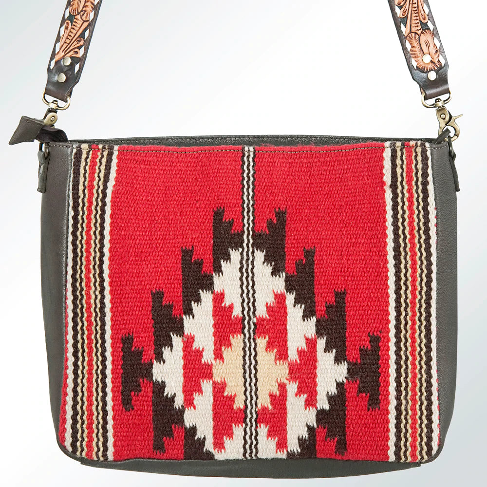 American Darling Winter Green Aztec Fringe Bag – Western Edge, Ltd.