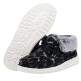 Hey Dude Britt Abstract Grey Leopard Bootie