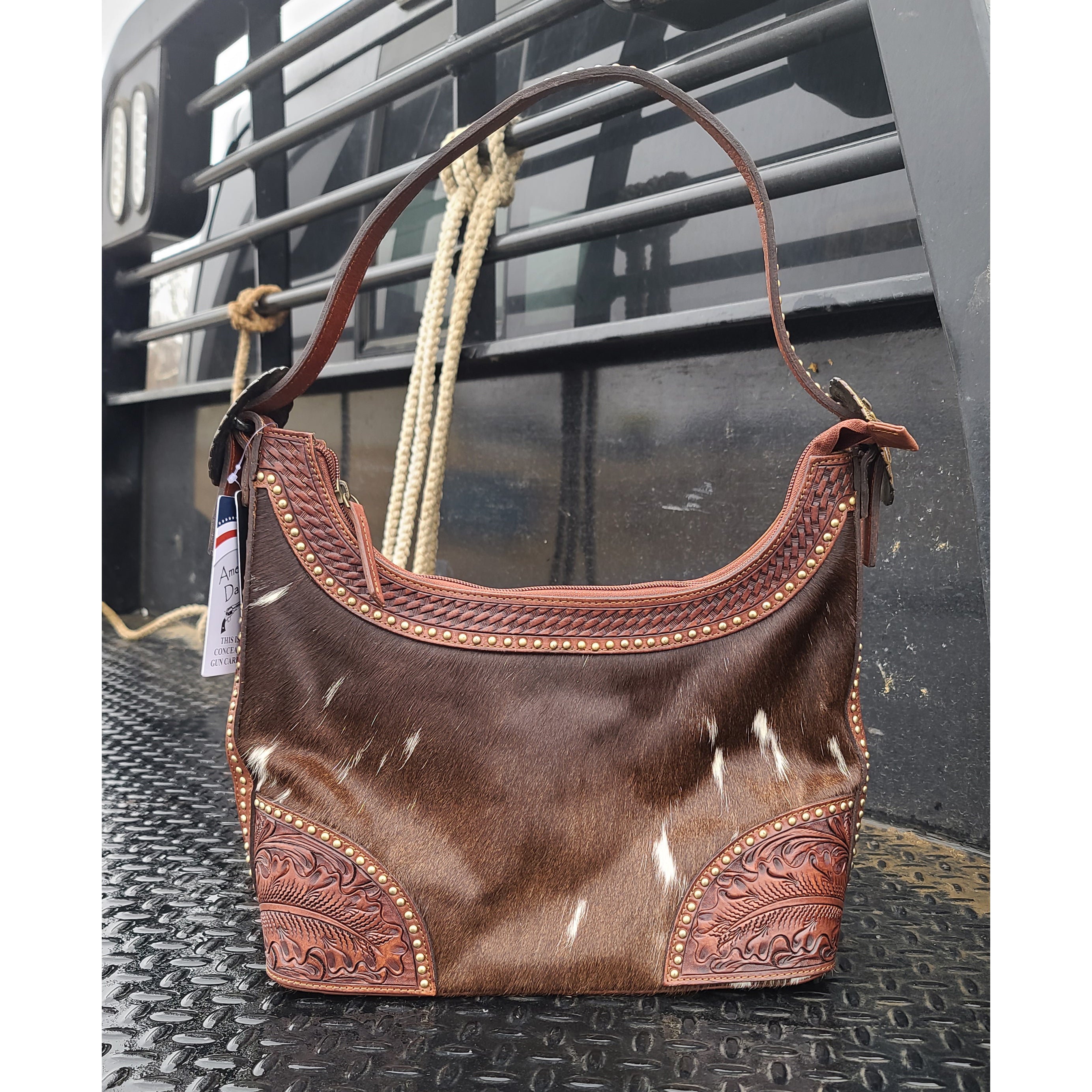 Annie's Secret Large Zip-Top Tote w/ Conceal Carry Pocket – American West  Handbags