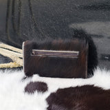 Pendleton Cowtown & Brindle Cowhide Wallet