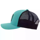 Hooey Turquoise & Black Cap