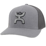 Hooey Grey & Black -Silver Hooey Cap