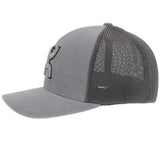 Hooey Grey & Black -Silver Hooey Cap