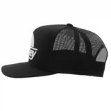 Hooey Black/Silver Logo Cap