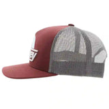 Hooey Maroon/Grey Cap