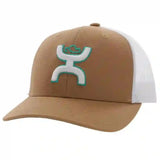 Hooey Tan & White Hooey Up Cap