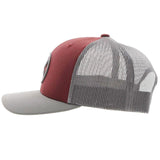 Hooey O Classic Maroon & Grey Cap