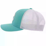 Hooey Teal & White Hooey Cap