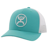 Hooey Teal & White Hooey Cap