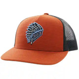 Hooey Mid Profile Orange & Black Cap-Headdress Patch