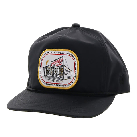 Hooey Quahanna Black Cap-Hooey Original Store Patch