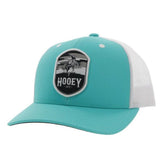 Hooey Cheyenne Patch Teal & White Cap