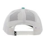 Hooey Cheyenne Patch Teal & White Cap