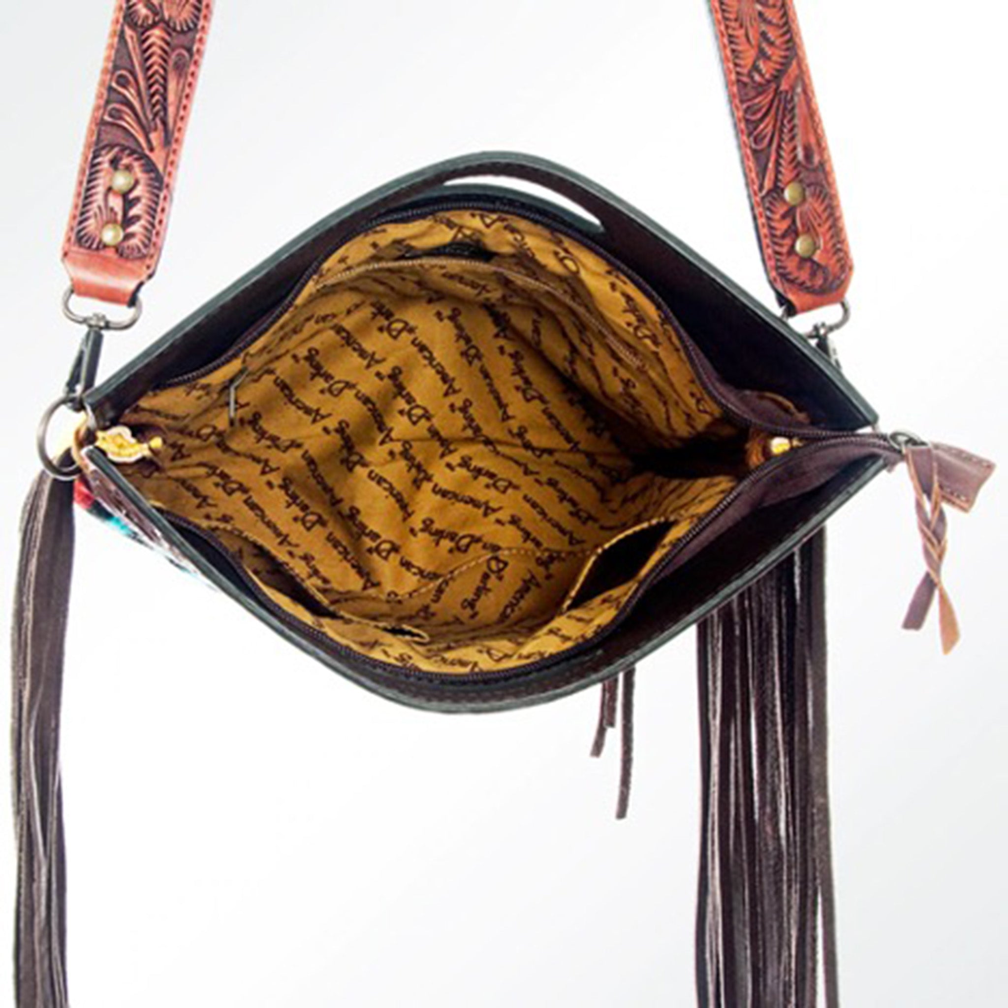 American Darling Braided Handle Chocolate Shoulder Bag – Western Edge, Ltd.