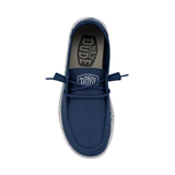 Hey Dude Wendy Slub Canvas True Blue