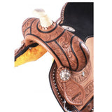 Double T Youth Barrel Saddle