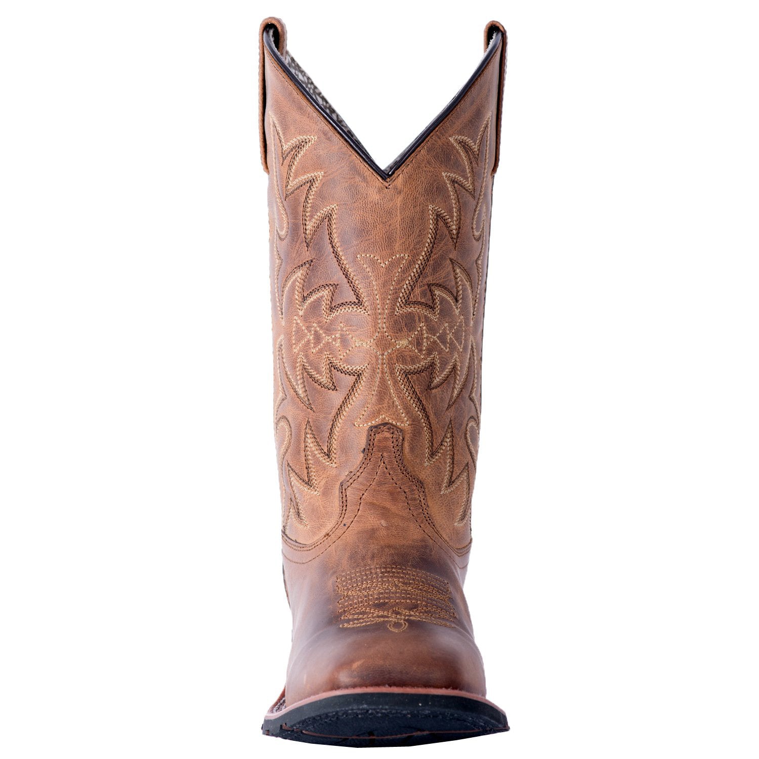 Laredo Women's Tan Anita Square Toe Boot – Western Edge, Ltd.