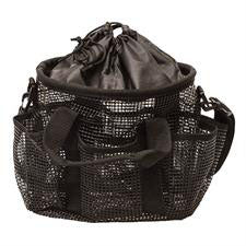 Weaver Black Mesh Grooming Bag