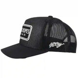 Hooey Black & White Cactus Ropes Cap