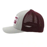 Hooey YOUTH Maroon & Grey Cap-Cactus Rope Patch