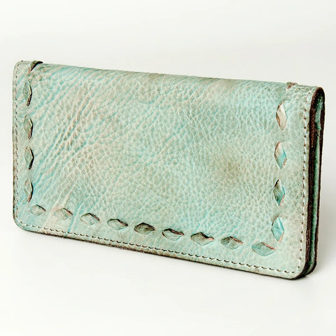 Spaghetti Western Turquoise Wallet