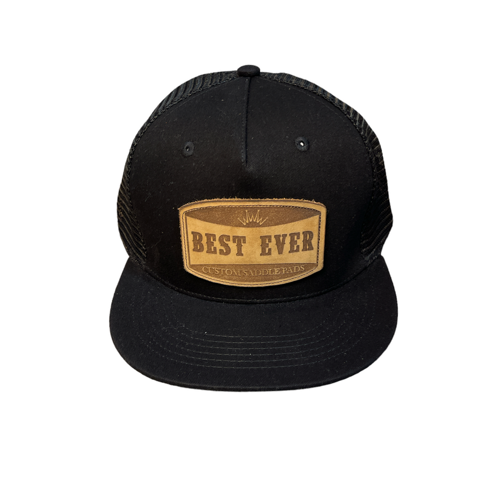 Best Ever Flat Brim Logo Cap