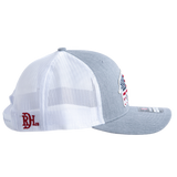 Red Dirt Heather Grey USA Buffalo Cap