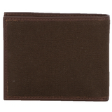 STS Chocolate Canvas Bifold Wallet