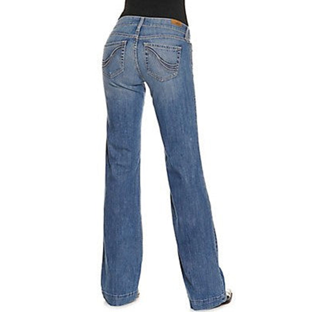 Wrangler Women's Retro Mae Shelby Wash Wide Leg Trouser Jeans 11231717 -  Russell's Western Wear, Inc.