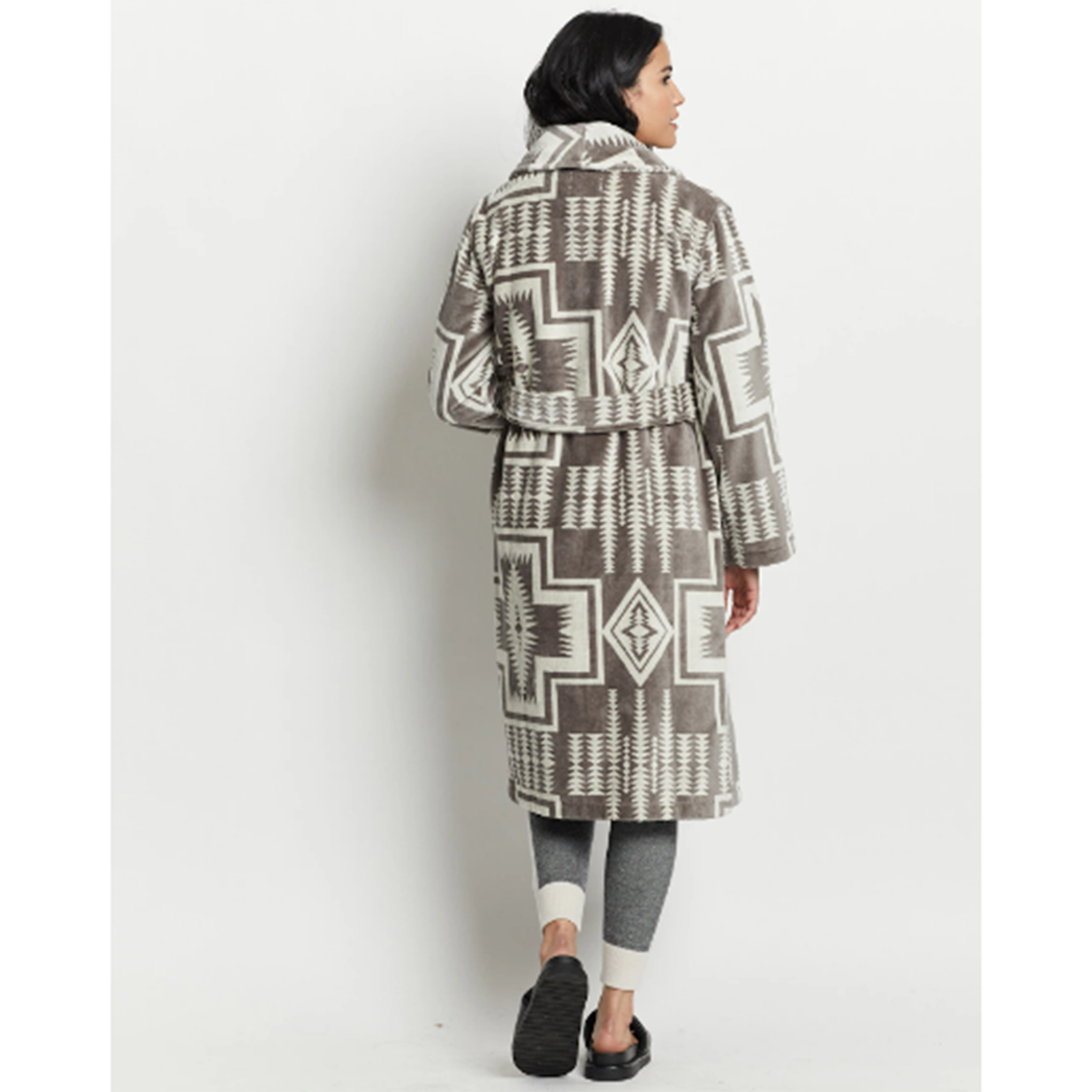 Pendleton Grey Harding Terry Velour Robe – Western Edge, Ltd.