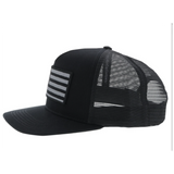 Hooey Black American Buffalo Flag Cap