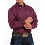 Cinch Men's Purple Shirt