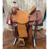 HR Saddlery Association Saddle With Rawhide