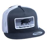 Red Dirt Stoney Buffalo Charcoal & White Cap