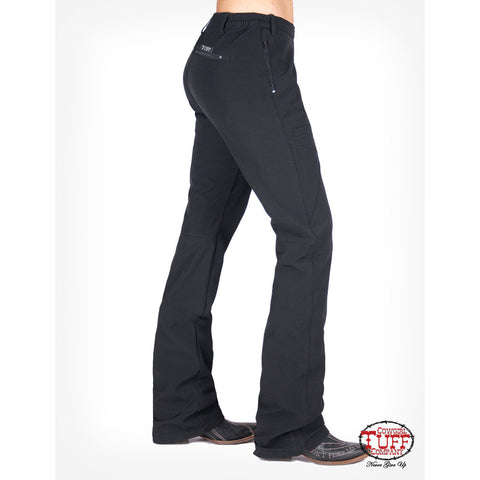 Cowgirl Tuff Black Outerwear Pants